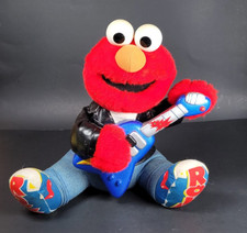 Tyco Vintage Rock 'N Roll 15" Elmo Sesame Street works