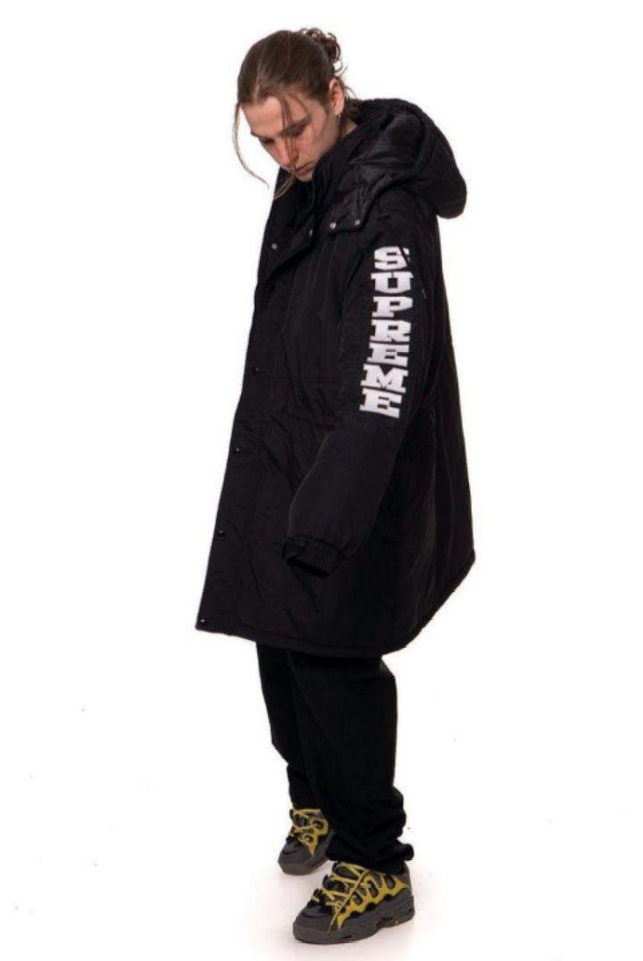 Supreme Sleeve Logo Sideline Parka | eBay Supreme Sleeve Logo Sideline Parka | eBay