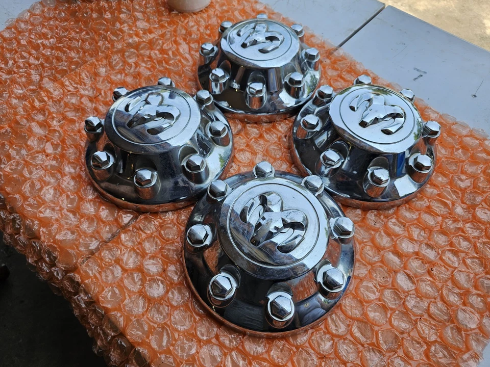 Ram 2500 2012-2018 6,7 L Cummins llantas 8 tacos tapas centrales OEM Foto 4 de 4