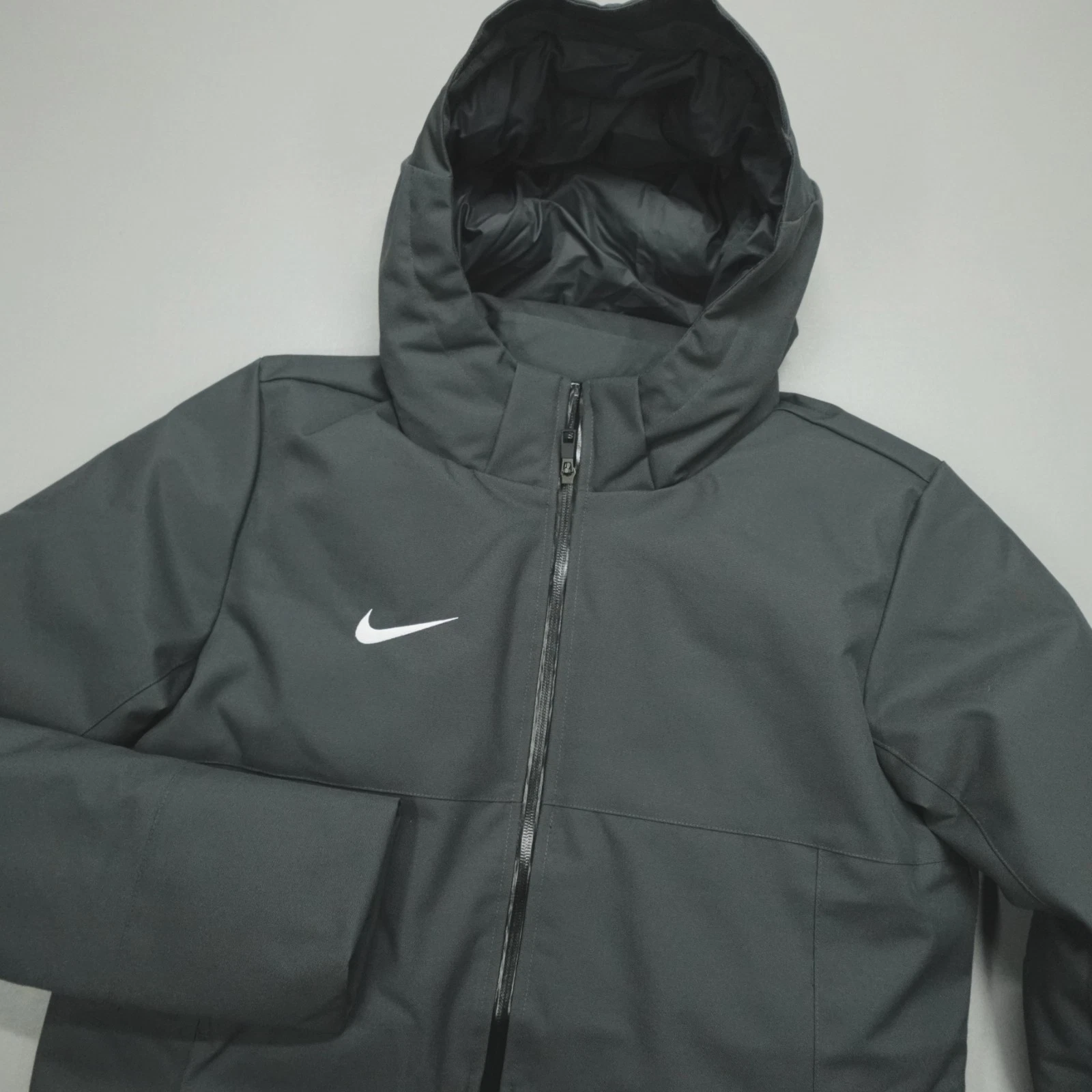 Nike 550 Team Storm-FIT Down-Fill Parka Jacket Hooded Men's Size S DJ6526-060