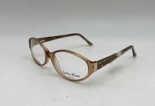 Sophia Loren 1538 54-16-130 Soft Brown Plastic Eyeglasses Frame