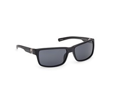 Harley Davidson HD00022 02A injected Matte Black Smoke 63 mm Men's Sunglasses