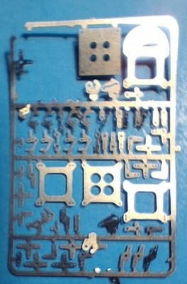 METAL ETCH  ENGINE DETAILS  - 66 NOVA SS PRO STREET - MODEL CAR KIT PARTS LOT