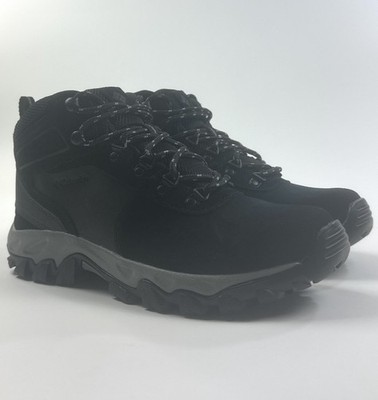 Columbia Newton Ridge Plus Suede II WP Black Mens Size 7 Wide Boots BI2812-010