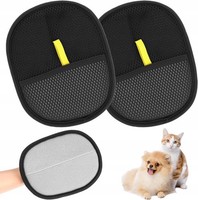 2 Hautfreundliche Handschuhe Zum Entfernen Von Tierhaaren