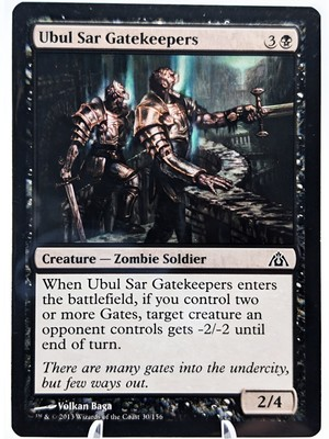 #ad Ubul Sar Gatekeepers MTG DGM Gate Deck ETB Removal Pauper EDH LP $0.99