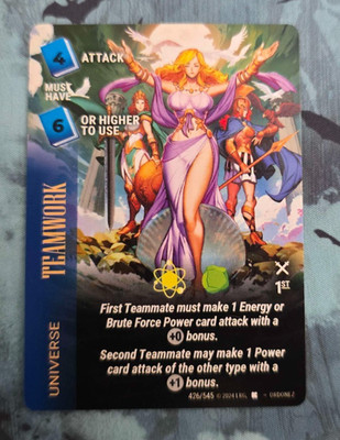 6 Intellect Teamwork Aphrodite Athena Artemis 426 Overpower ERB and World Le
