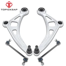 4Pcs Front Lower Control Arm w/Ball Joint Sway Bar For 2015 - 2020 Nissan Murano