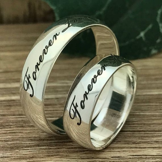 wedding rings couple rings silver with price