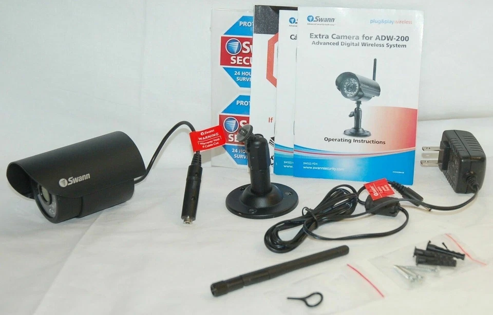 NUEVA Cámara de Seguridad para el Hogar Swann SW322-YDX ADW-200 Inalámbrica Color Visión Nocturna Foto 4 de 4