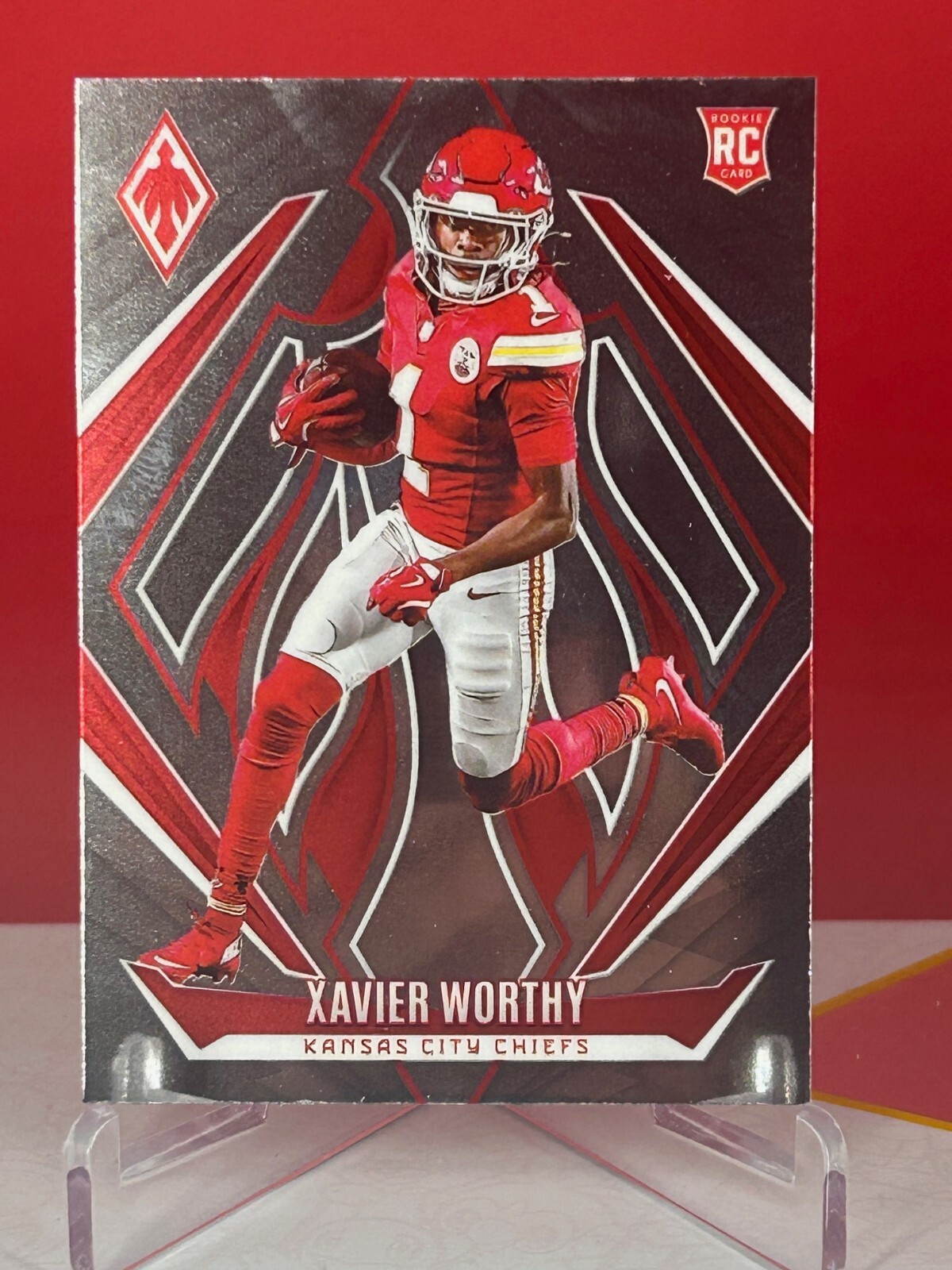 2024 Panini Donruss Elite - Rookies Xavier Worthy #186 Pink (RC)