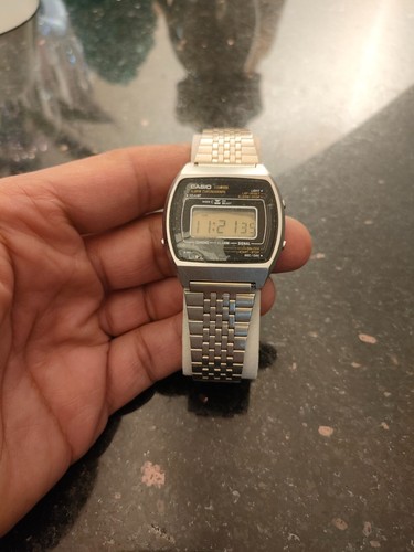 1980s as a Lot Tow Vintage Working Watches Casio Lithium 5 & Alarm Chronograph - Picture 18 of 24