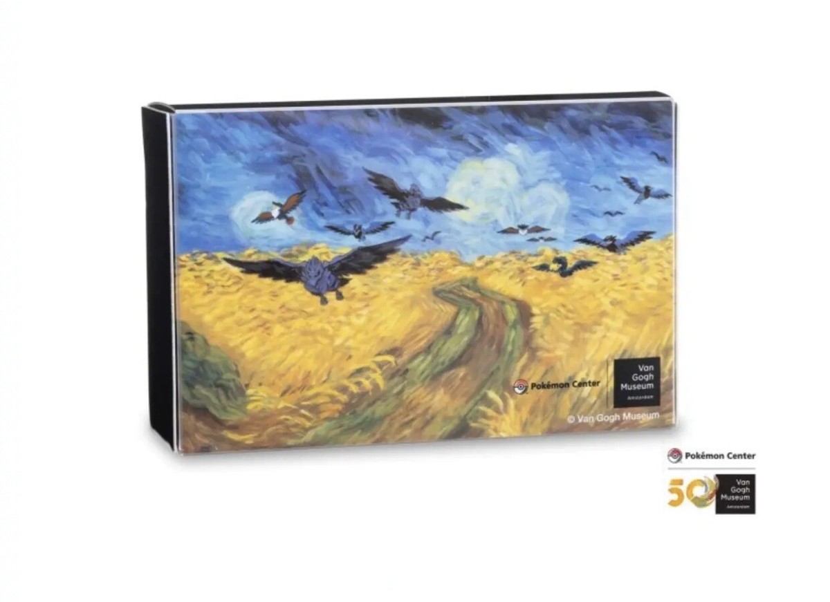 Pokémon Center Van Gogh Museum Corviknight Wheatfield Crows Double