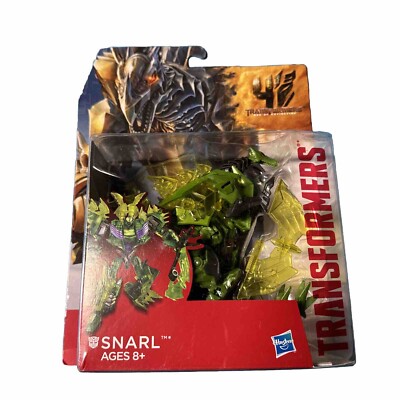 2014 Transformers Age of Extinction SNARL Deluxe Class Action Figure Hasbro NEW