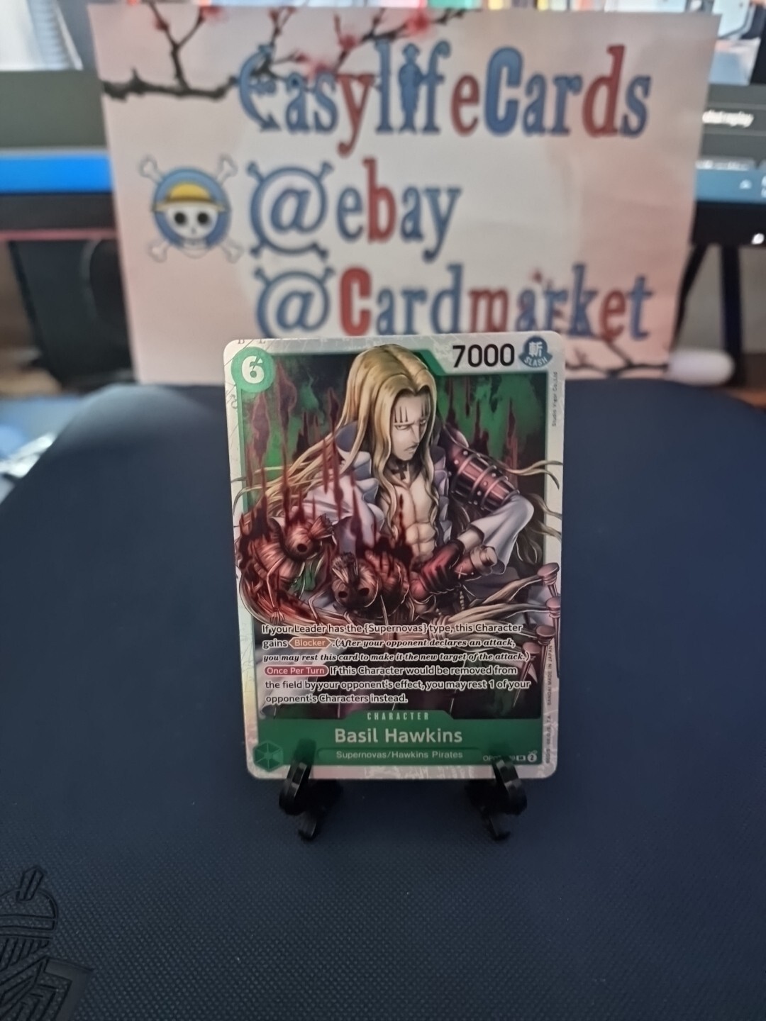 OP07029 Basil Hawkins SR One Piece TCG English Card eBay