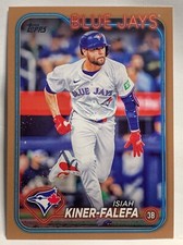 2024 Topps Update US9 ISIAH KINER-FALEFA Parallel #/2024 TORONTO BLUE JAYS