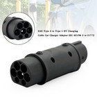 SAE Type2 to Type1 EV Charging Cable Car Charger Adapter IEC 62196 2 to J1772 US