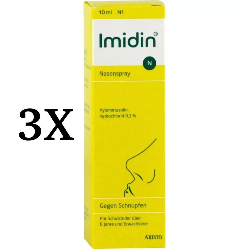 ARISTO PHARMA GMBH 3X IMIDIN N Nasenspray 10 ml PZN 04507581#3