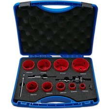 SCIE CLOCHE BI-METAL COFFRET DE 12 PIECES