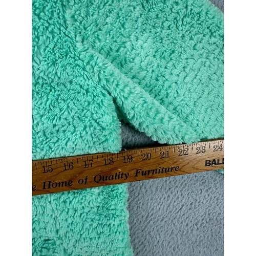 The North Face Soft Fur Jacket Girls XL Womens Small Light Green Full Zip Youth - Picture 9 of 11