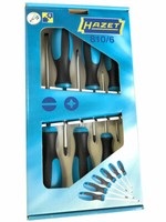 NEU 1X 810/6 Hazet Schraubendrehersatz 6-Teilig Kreuz Schlitz Set (€40,95/Set)