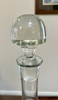 Vintage 1950s French Heavy Crystal Decanter /Carafe 14.5” Unsigned — photo 7