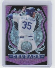 2020 Panini Chronicles Cody Bellinger #10 Crusade Purple Mojo Prizm /75 