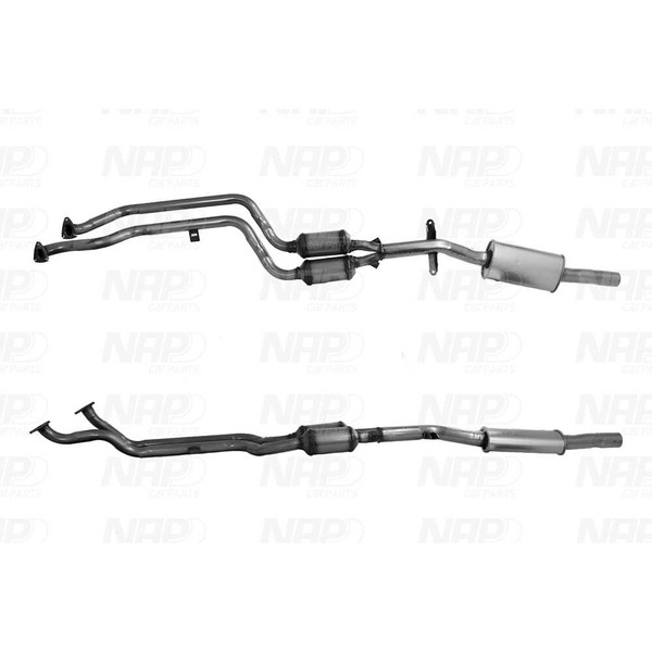 NAP carPARTS Katalysator Passend FüR BMW 3Er E46 320I 323I 330 Ci 323 330I-image