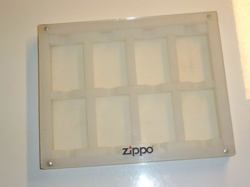 ZIPPO ACRYL STAND STÄNDER/BOX FOR ZIPPO LIGHTER - AUSTELLUNGSSTÄNDER - FEUERZEUG - Picture 6 of 10