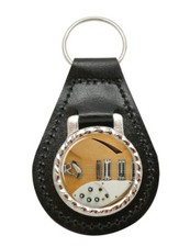 Rickenbacker Gitarren Leder Schlüsselanhänger