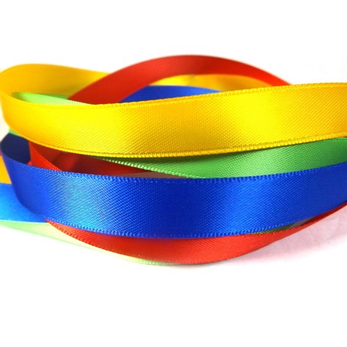 Satin Ribbon 13mm (1/2" inch) - 35 Plain Coloured Double Sided / Faced Ribbon - Picture 2 of 37