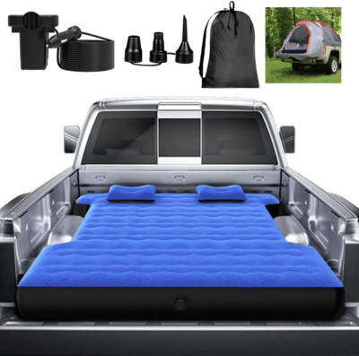 Thick Air Mattress for 5.5-5.8Ft Truck Beds - Perfect for Camping & Travel