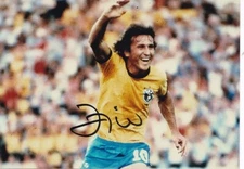 Zico Reproduction signed archival quality photo