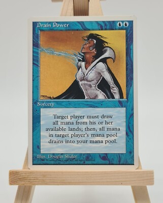 Drain Power (Fourth Edition (4ED) Magic Karte MTG englisch (Kraftsog)