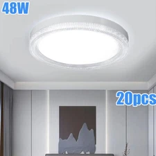 20X 11.81nch 48W Recessed LED Ceiling Light Fixture Kitchen Round Ceiling Light