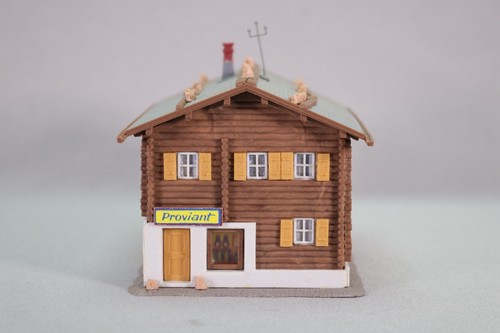 DD028 KIBRI B-8003 train Ho maquette montée Auberge de montagne Proviant | Zustand: Occasion