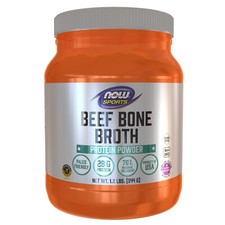 NOW FOODS Bone Broth Beef Powder 1.2 Lbs.