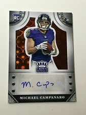 2014 Crown Royale  Bronze Pyramid No.S-MC Michael Campanaro  RC Auto #27/75