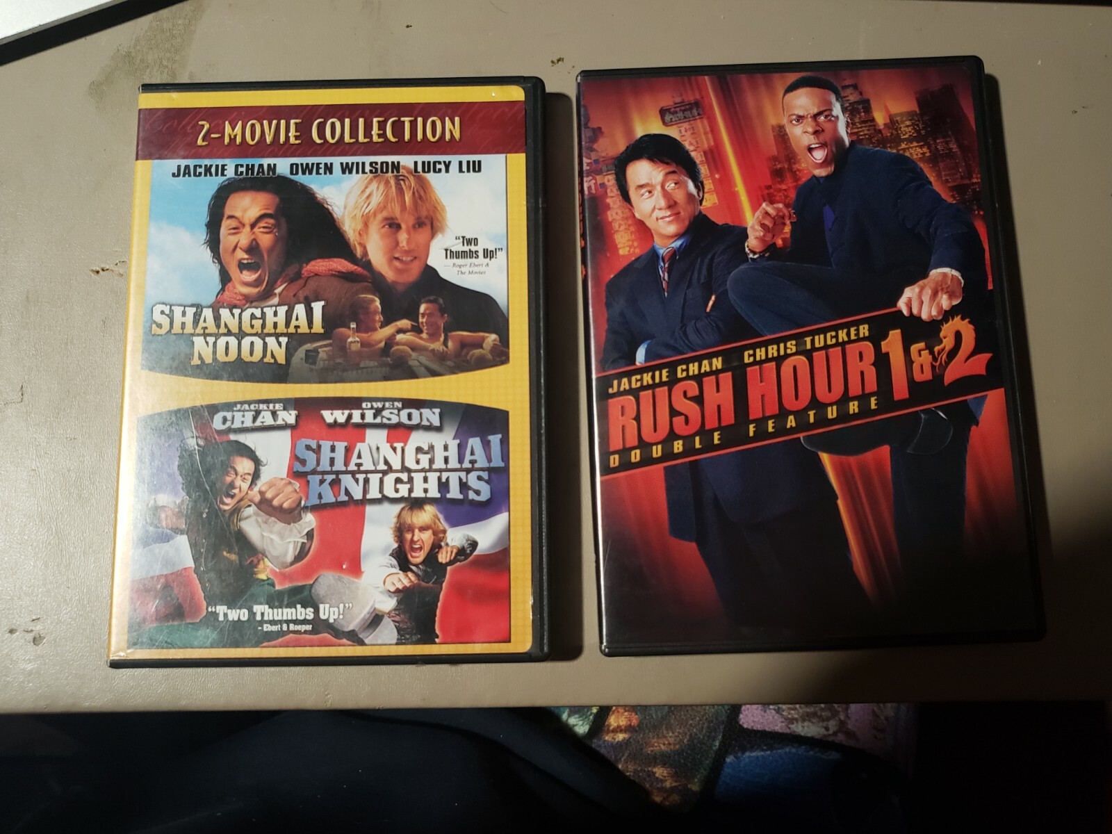 Lot of 3 DVDs - Four Jackie Chan Movies - Shanghai Noon & Knights & Rush  Hour | eBay