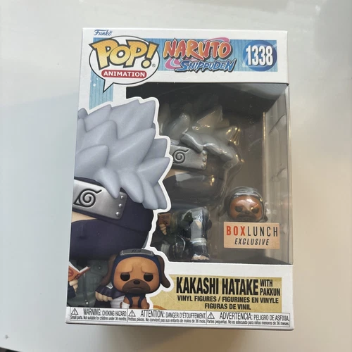 Funko Pop! Kakashi Hatake with Pakkun Naruto Shippuden Boxlunch ON HAND Pop 1338