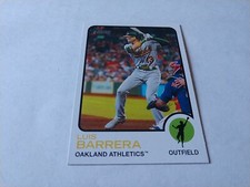 2022 Topps Heritage High Number Luis Barrera Oakland Athletics #651