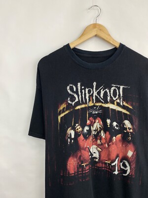 Vintage Slipknot Debut Album 1999-2018 Rock Band T-Shirt size XL