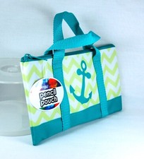 NWT Inkology PENCIL POUCH Beach Bag Design Anchor STK A