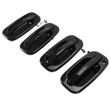 Set Outside Door Handles Front &Rear For Chevrolet Silverado /GMC Sierra 99-2006
