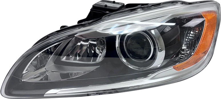 HID/Xenon Headlight For 2014-2018 Volvo S60 V60 with Black Housing Left Driver Foto 2 de 3