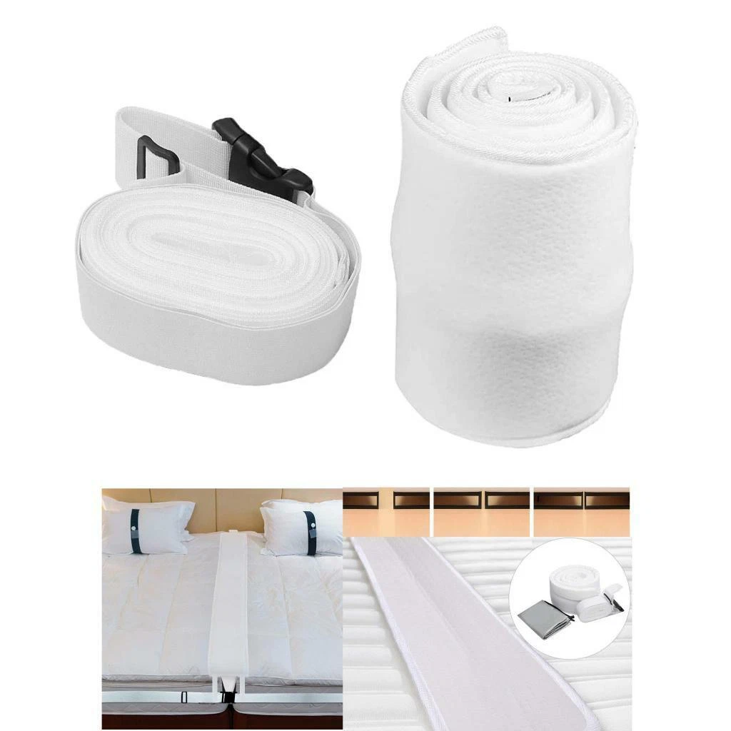 Mattress Extender Connector Strap Twin to King Converter Kit for