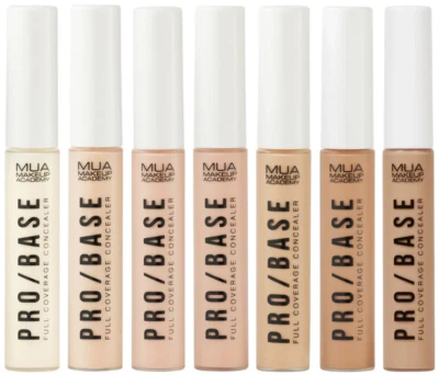 MUA MAKE UP ACADEMY MUA Pro Base Full Coverage Concealer 7.5ml SEALED - Choose Shade