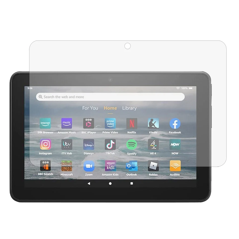 3-Pack Screen Protector For Amazon Fire 7 2022 tablet, Only fits 12th Generation - Image 2 of 4