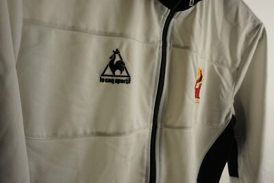 Le Coq Sportif Seoul Korea FC Soccer Futbol Men's XL White Full