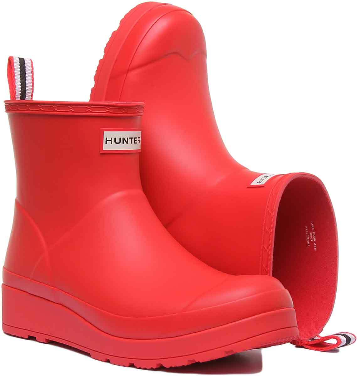 Hunter Original Play Short Rain Boots For Women Rubber Wellies Size UK 3 - 8  | eBay